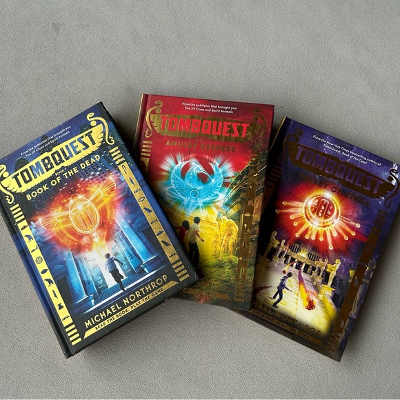 Set of 3 ~ TombQuest ~ Books 1-3 ~ Hardcover - Picture 8 of 8